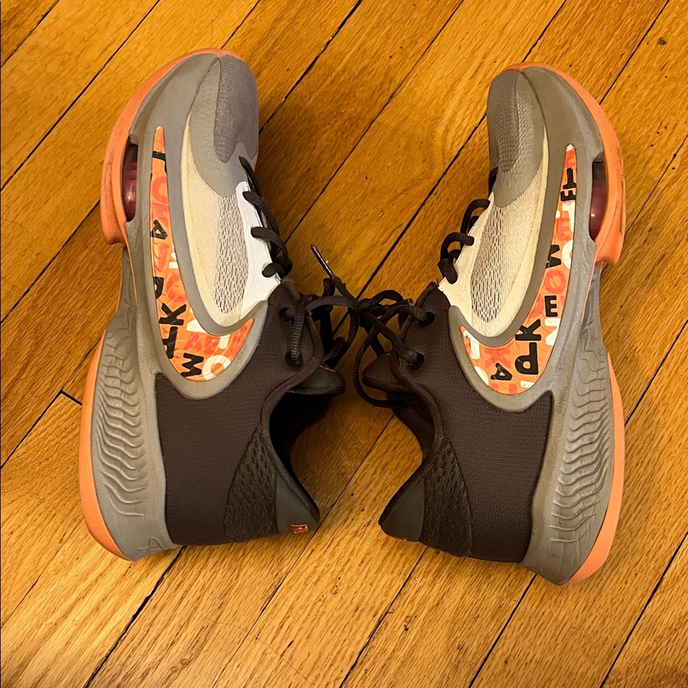 Nike Athletic Shoes - Black, Gray, White, Orange - Picture 4 of 9